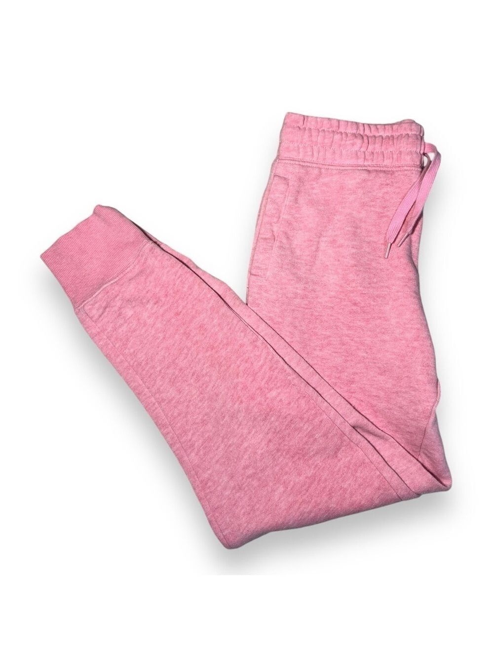 Old Navy Girl’s High Waisted French Terry Joggers Pink Size Large
